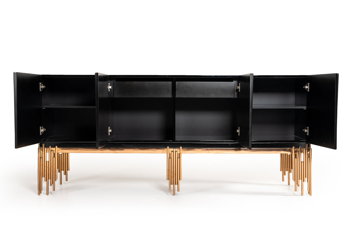 Token Modern Black & Rosegold Buffet - image 2