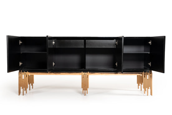 Token Modern Black & Rosegold Buffet - image 2
