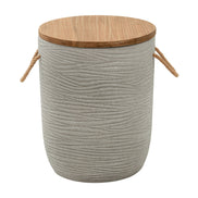 Biban Side Table Natural & Gray