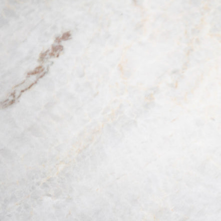 Gabbro Low - Glam White Marble and Gold Coffee Table - image 2