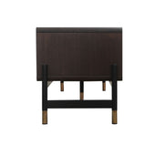 Gabrielle - Contemporary Acacia & Gold TV Stand - image 3