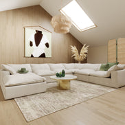 Garman - Modern Light Grey Modular Sectional Sofa-7-Piece Sectional - image 3