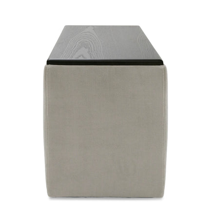 Garman - Modern Light Grey Console - image 2