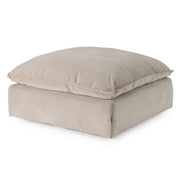 Garman - Modern Light Grey Ottoman - image 2