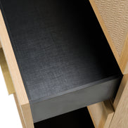 Gavin - Modern Natural Ash + Rattan Chest - image 4