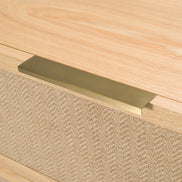 Gavin - Modern Natural Ash + Rattan Chest - image 5