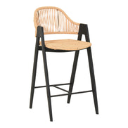 Gayle - Modern Rattan Counter Stool Set of 2 - image 3