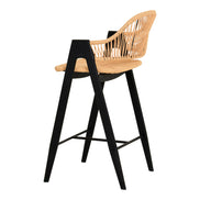 Gayle - Modern Rattan Counter Stool Set of 2 - image 4