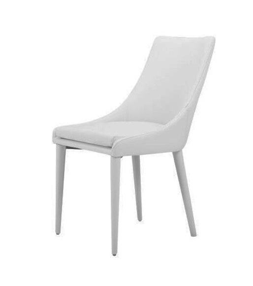 Lane Modern White Leatherette Dining Chair - image 4
