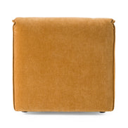 Gene - Modern Ochre Fabric Modular Armless Sectional Seat - image 4