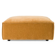 Gene - Modern Ochre Fabric Modular Ottoman - image 2