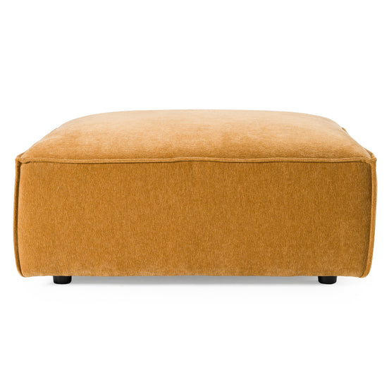 Gene - Modern Ochre Fabric Modular Ottoman - image 2