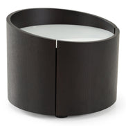 Geneva - Modern Brown Oak Nightstand - image 2