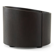 Geneva - Modern Brown Oak Nightstand - image 4