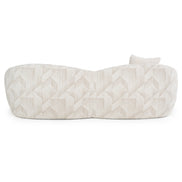 Gentle - Modern Beige Pattern Fabric Sofa - image 3
