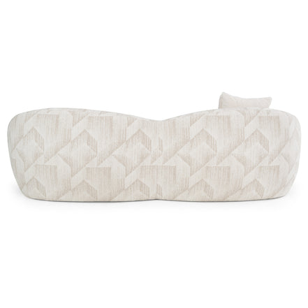 Gentle - Modern Beige Pattern Fabric Sofa - image 3