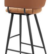 Juno Barstool (Set of 2) Brown