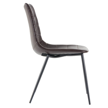 Gilliam - Modern Brown Dining Chair (Set of 2) - image 3