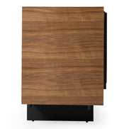 Glencoe - Modern Walnut & Grey Glass Buffet - image 3