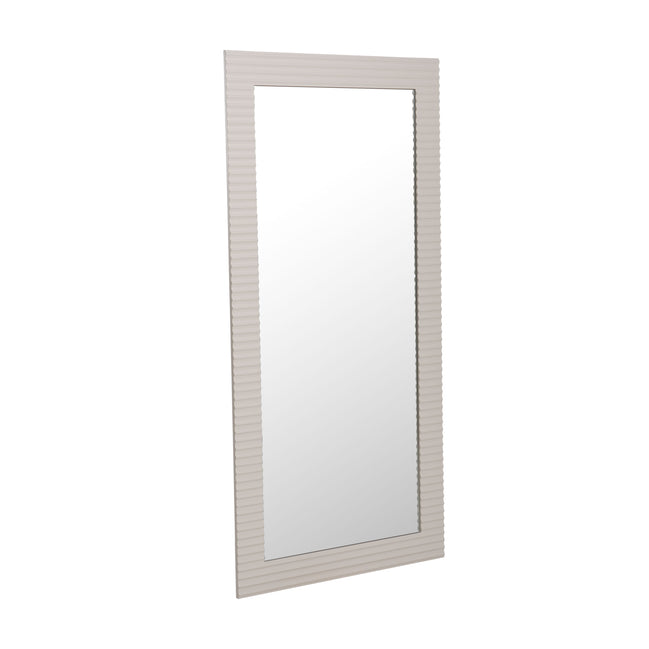 Glinda - Modern Beige Floor Mirror