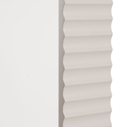 Glinda - Modern Beige Floor Mirror - image 2