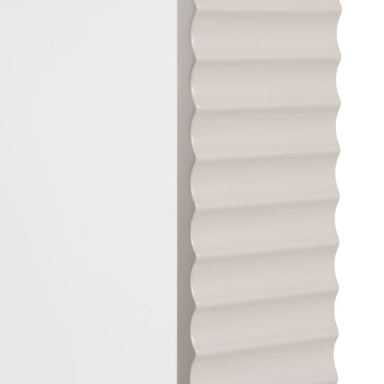 Glinda - Modern Beige Floor Mirror - image 2