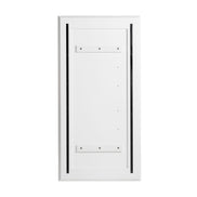 Glinda - Modern Pearl White Floor Mirror - image 4