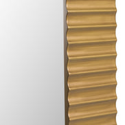 Glinda - Modern Brushed Brass Floor Mirror - image 2