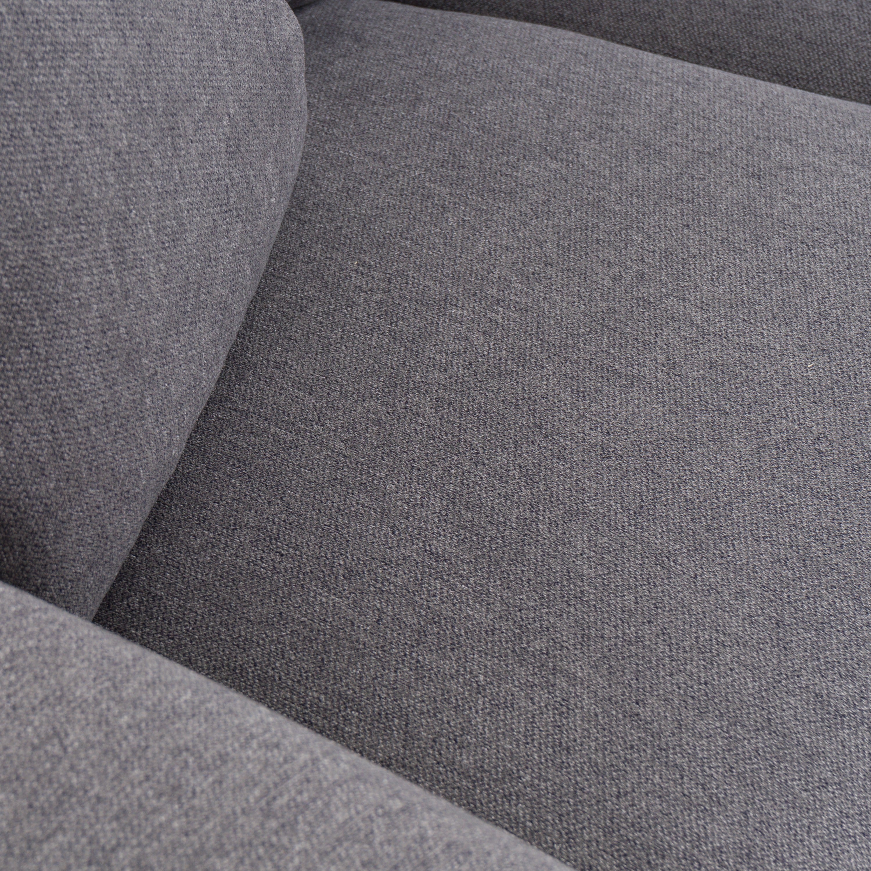 Gloria - Modern Grey Fabric Loveseat - image 3