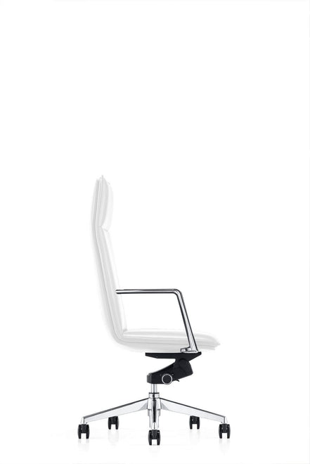 Gorsky - Modern White High Back Executive Office Chair - image 2
