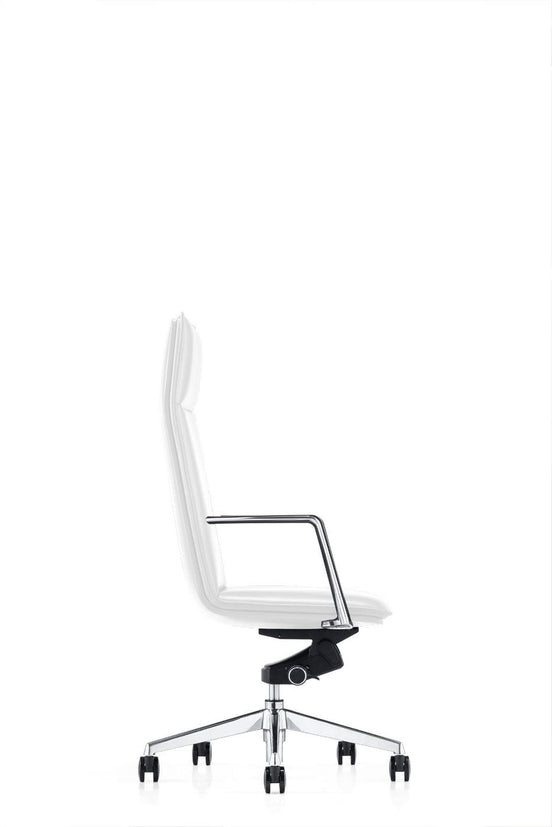 Gorsky - Modern White High Back Executive Office Chair - image 2