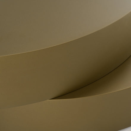 Grayson - Glam Brushed Bronze Metallic Coffee Table - image 3