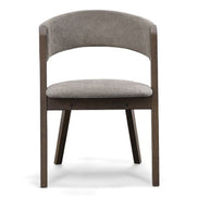 Grover - Modern Grey & Dark Wenge Dining Chair (Set of 2) - image 3