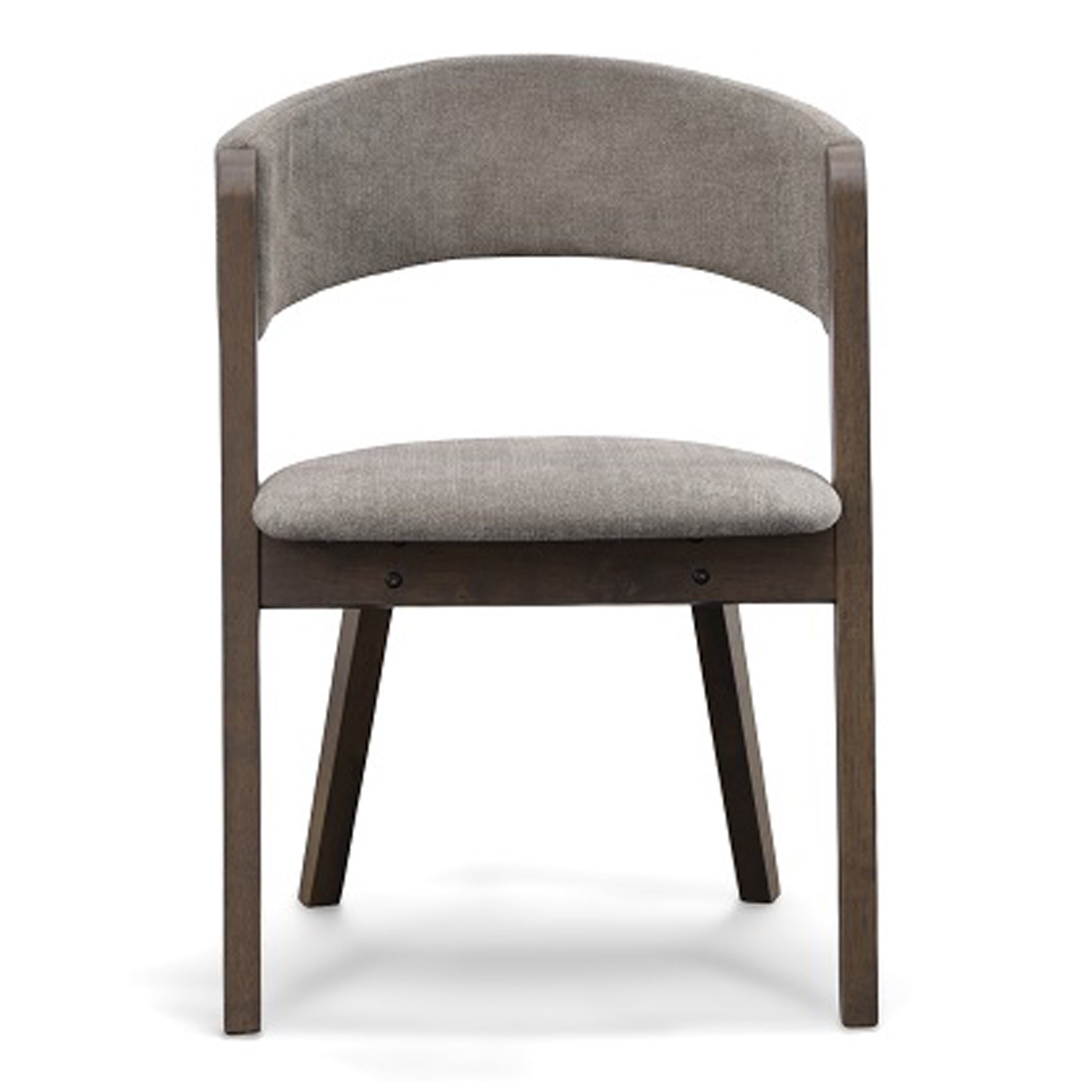 Grover - Modern Grey & Dark Wenge Dining Chair (Set of 2) - image 3