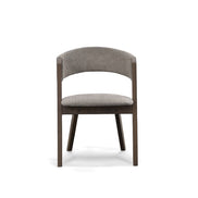 Grover - Modern Grey & Dark Wenge Dining Chair (Set of 2)