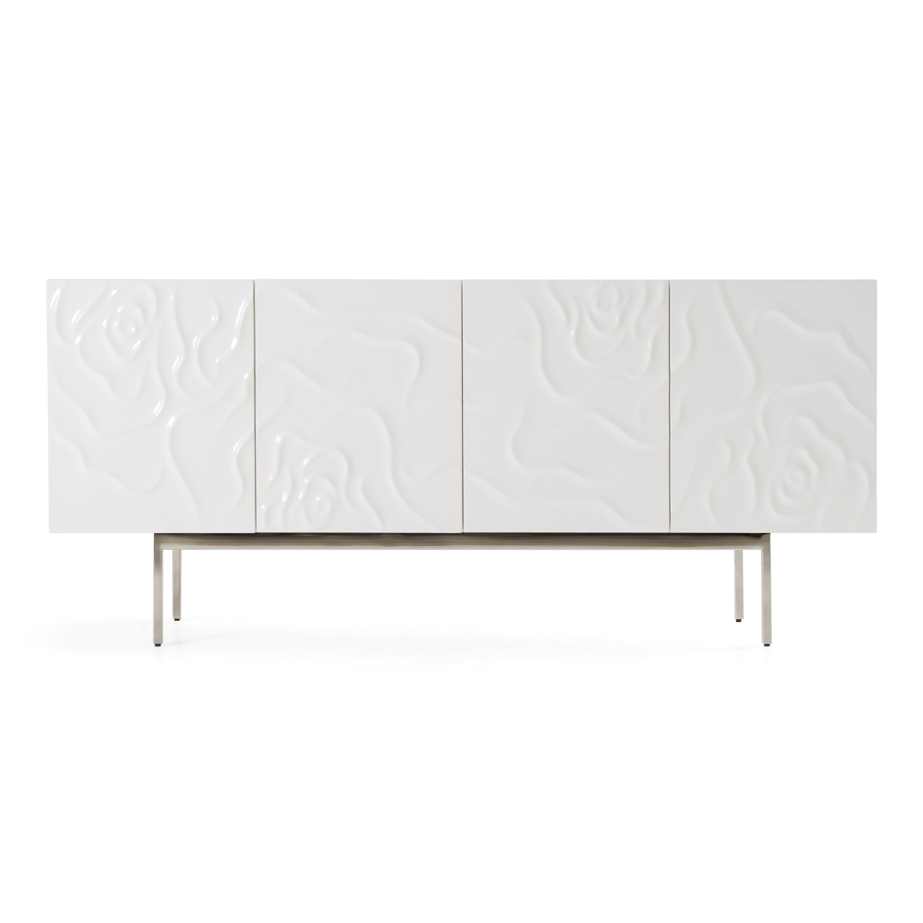 Gwen - Modern White High Gloss Buffet - image 2