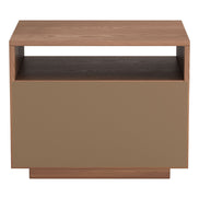 Slit Nightstand Walnut