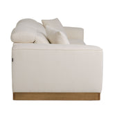 Hagerty - Modern Off-White Fabric Sofa With 2 Power Recliners - image 4