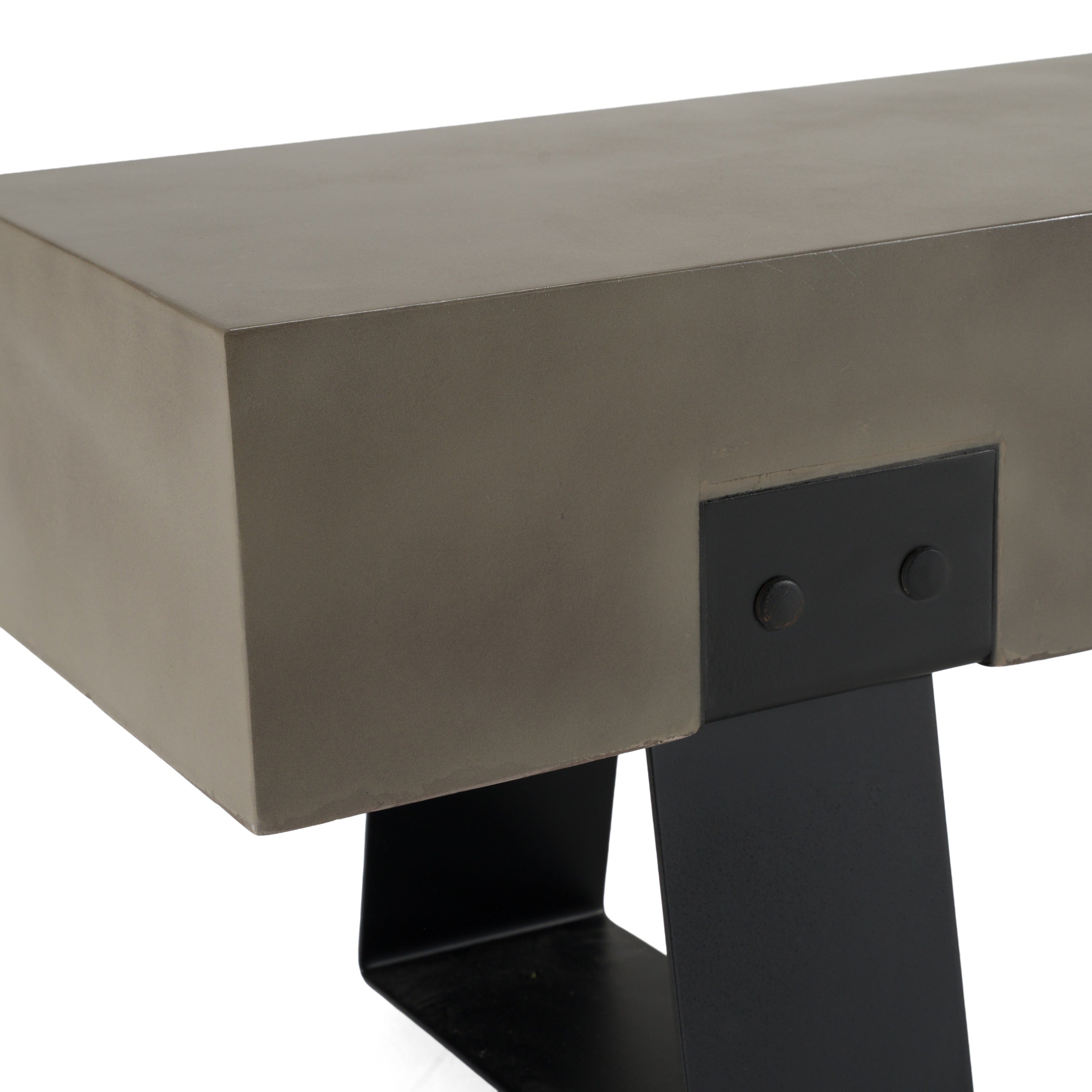 Haring Modern Concrete Bench - image 3