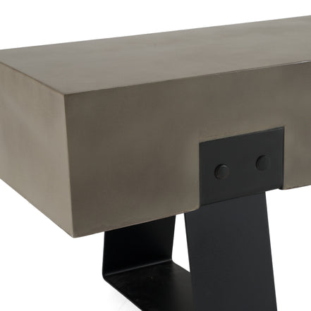 Haring Modern Concrete Bench - image 3