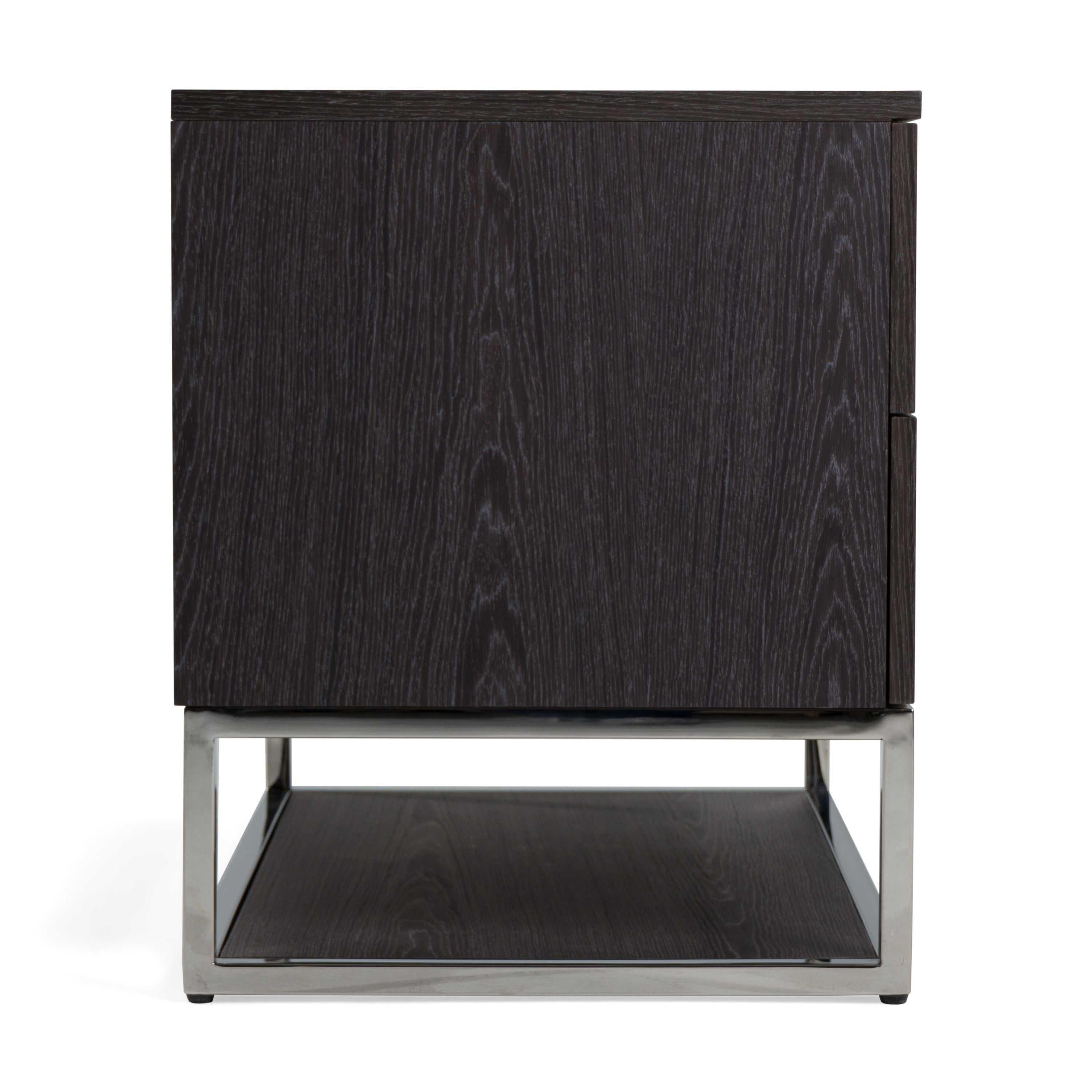 Helenora - Modern Grey Elm Nightstand - image 3