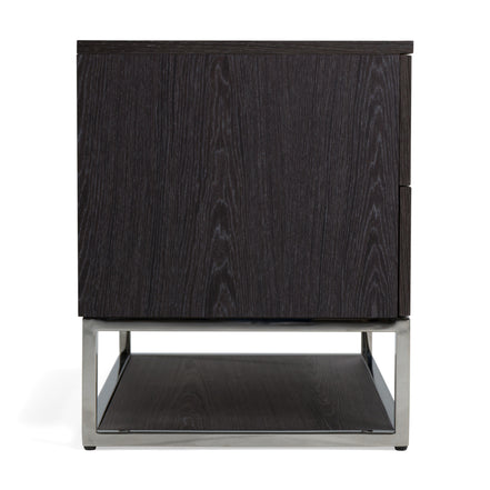 Helenora - Modern Grey Elm Nightstand - image 3