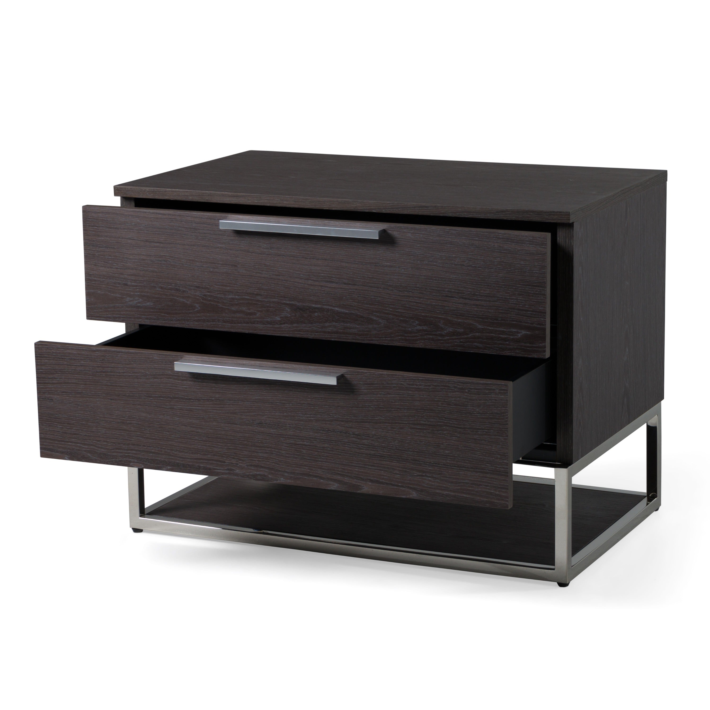 Helenora - Modern Grey Elm Nightstand - image 5