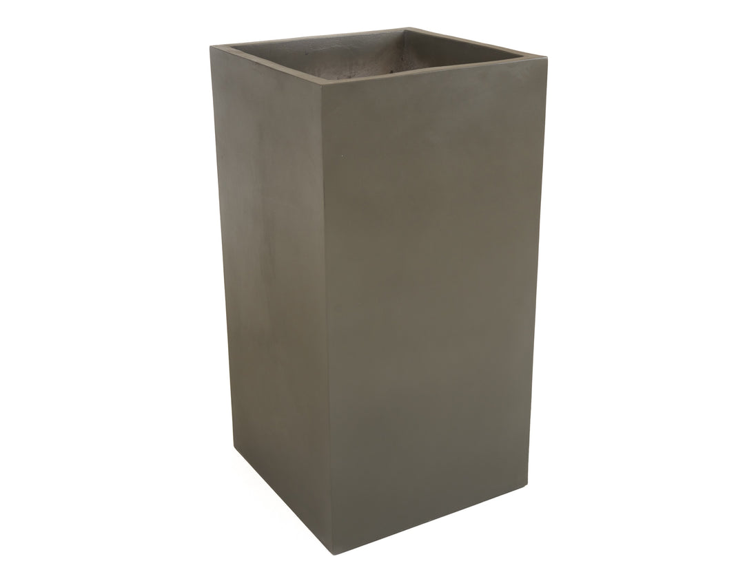 Modrset Helotes - Modern Grey Concrete Planter
