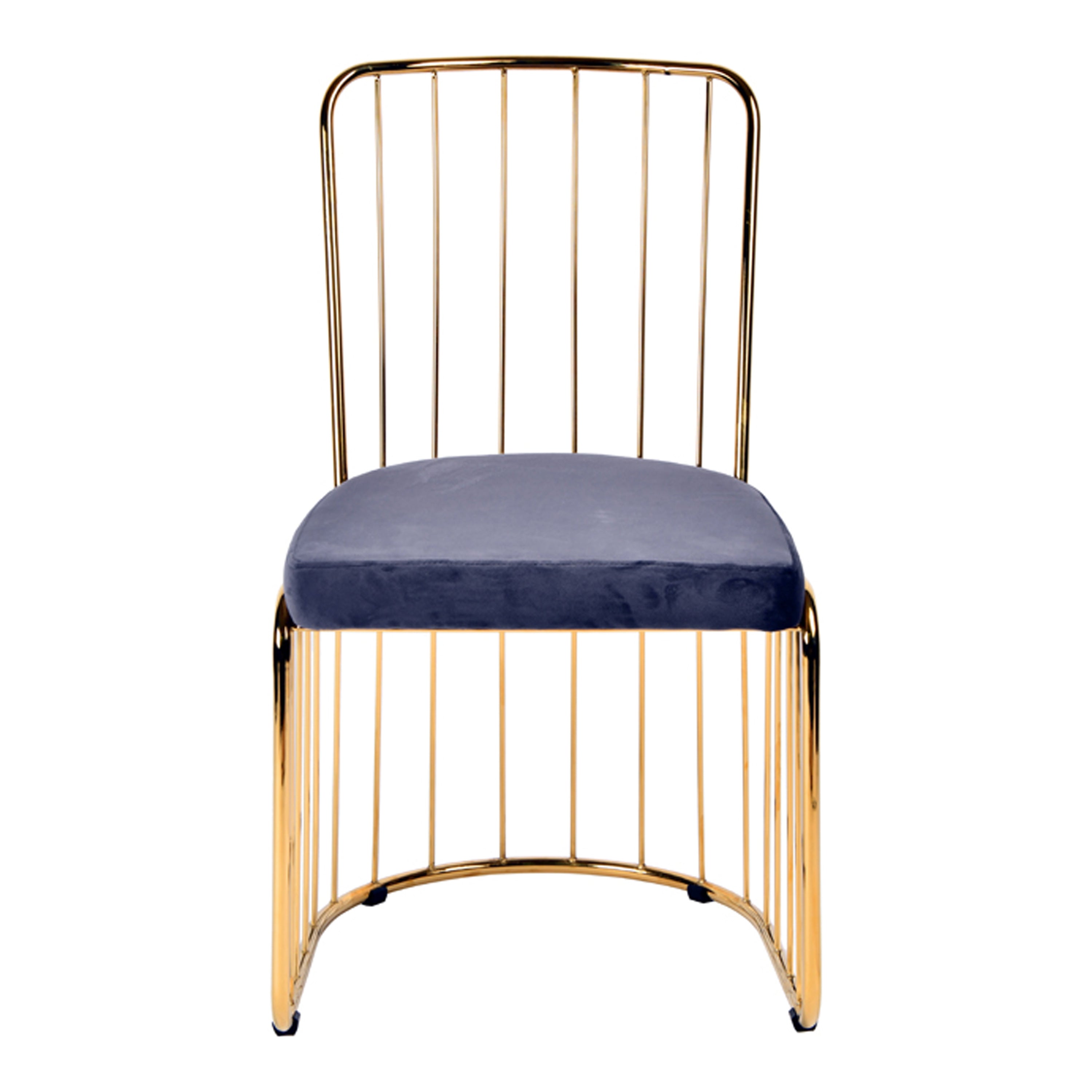 Holly Modern Grey Fabric Dining Chair (Set of 2) - image 4