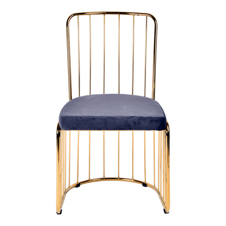 Holly Modern Grey Fabric Dining Chair (Set of 2) - image 4