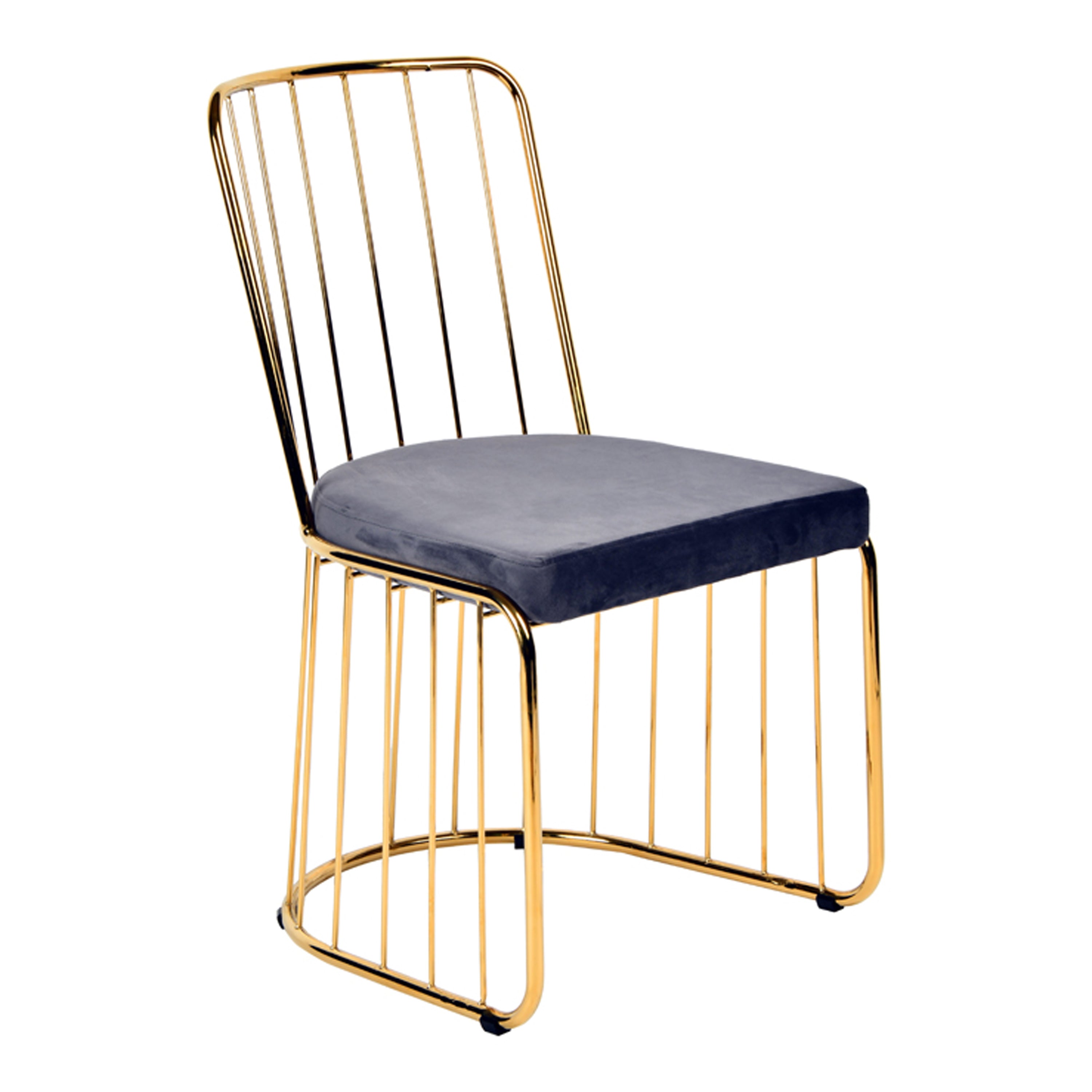 Holly Modern Grey Fabric Dining Chair (Set of 2) - image 5