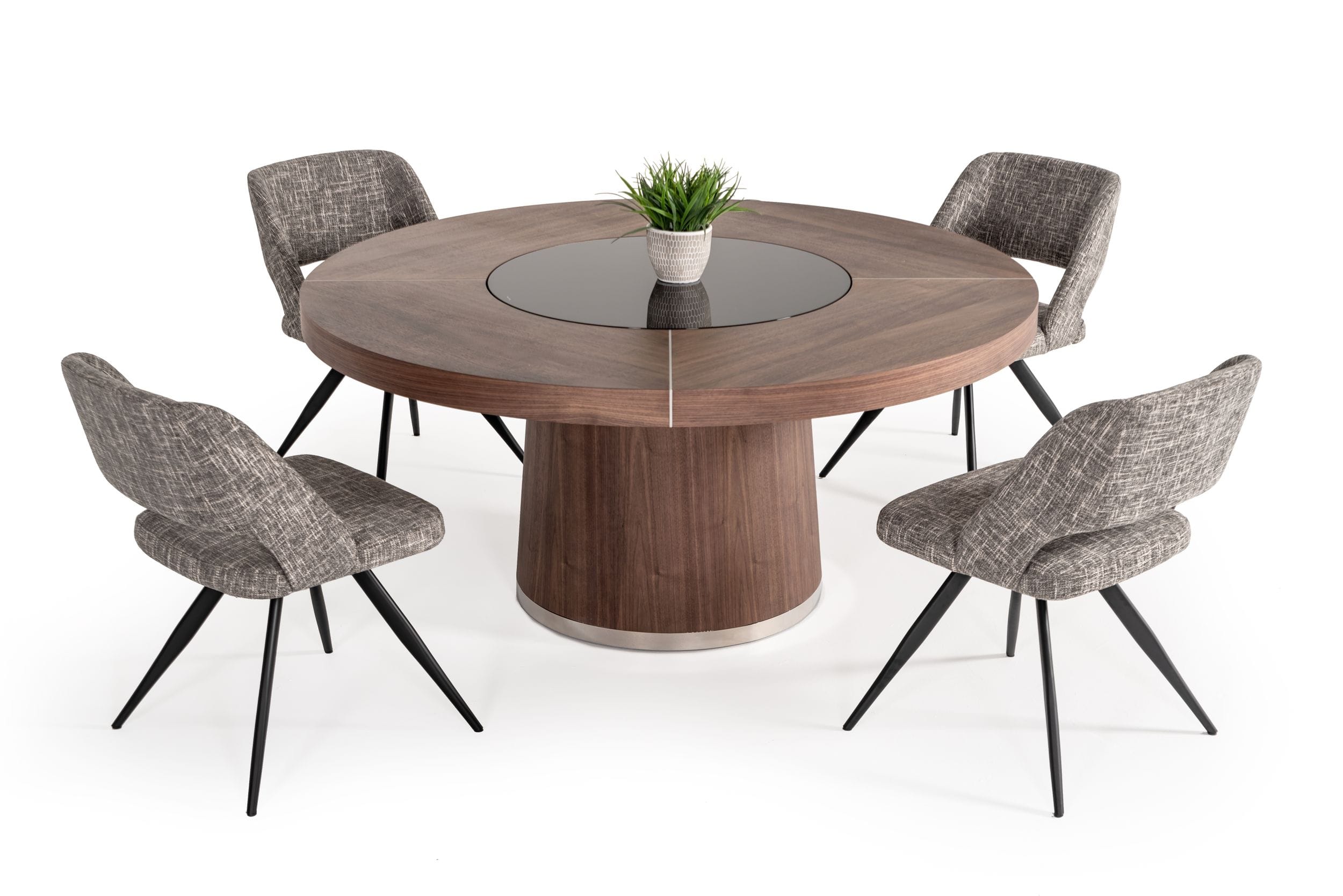 Houston - Round Modern Dining Table - image 2