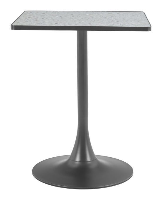 Spot Bistro Table Gray & Black
