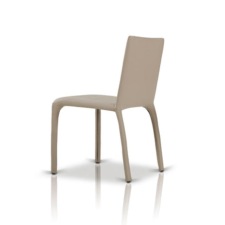 Hyla - Modern Leatherette Grey Chair (Set of 2)